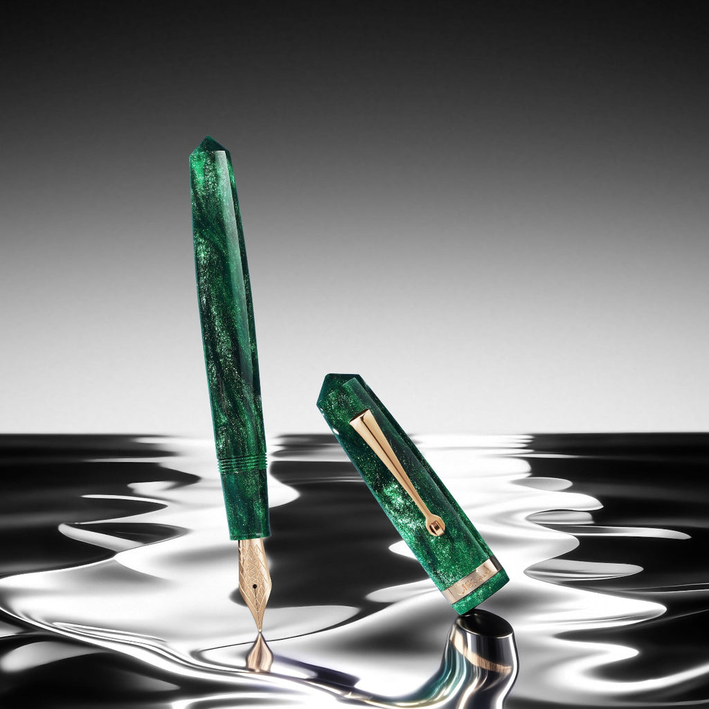 Omas Studio Fountain Pen - Smeraldo Elegante-Pen Boutique Ltd