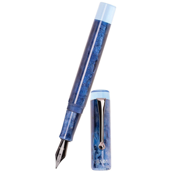 Opus 88 Demo Fountain Pen - 2024 - Sapphire-Pen Boutique Ltd