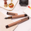 Opus 88 Demo Fountain Pen - Mocha Mousse - PVD Trim-Pen Boutique Ltd