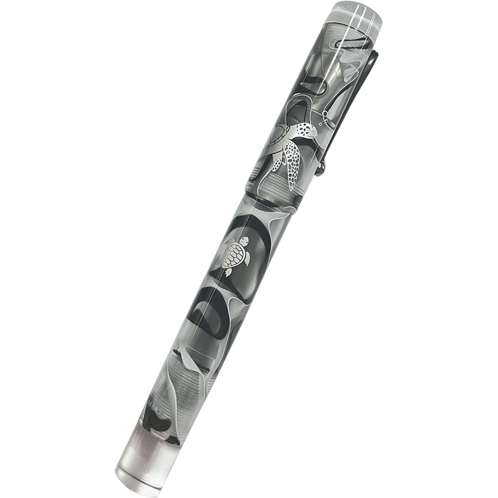 Opus 88 Demo Fountain Pen - Ocean - Sea Turtle (Limited Edition)-Pen Boutique Ltd
