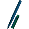 Otto Hutt Design 03 Fountain Pen - Blue - Green Cap (Limited Edition)
