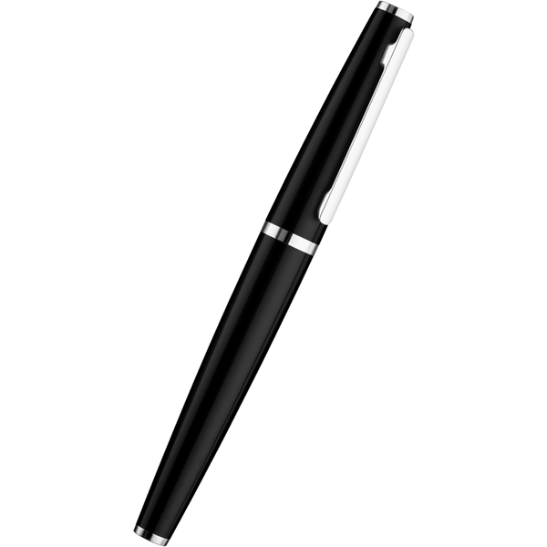 Otto Hutt Design 06 Rollerball Pen - Shiny Black-Pen Boutique Ltd