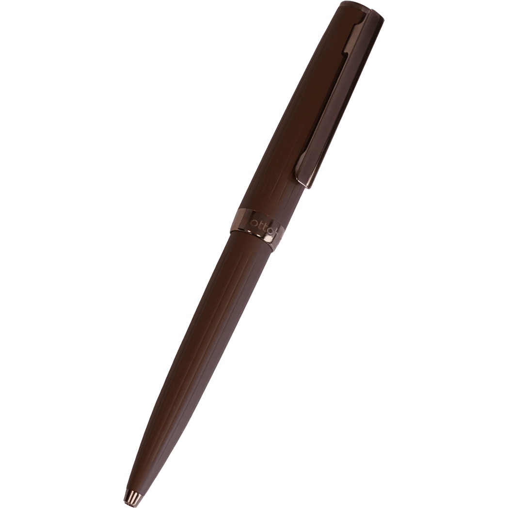 Otto Hutt Design 7 Ballpoint Pen - Brown PVD (Limited Edition)-Pen Boutique Ltd