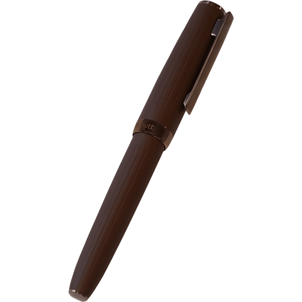 Otto Hutt Design 7 Fountain Pen - Brown PVD (Limited Edition)-Pen Boutique Ltd