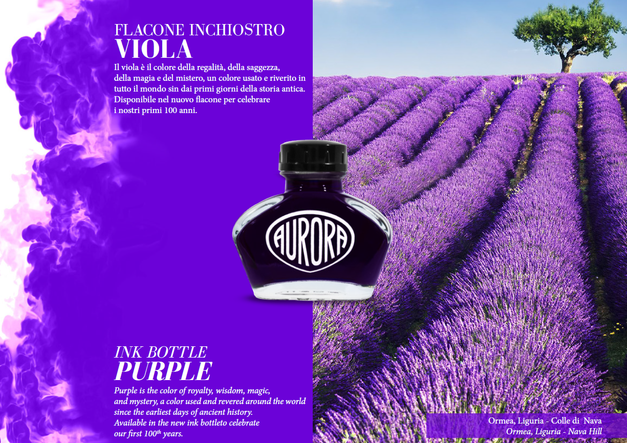 Aurora Ink Bottle - 100 year Special Edition - 55 ml-Pen Boutique Ltd