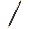 Cross Century Ballpoint Pen - Black - Gold Trim-Pen Boutique Ltd