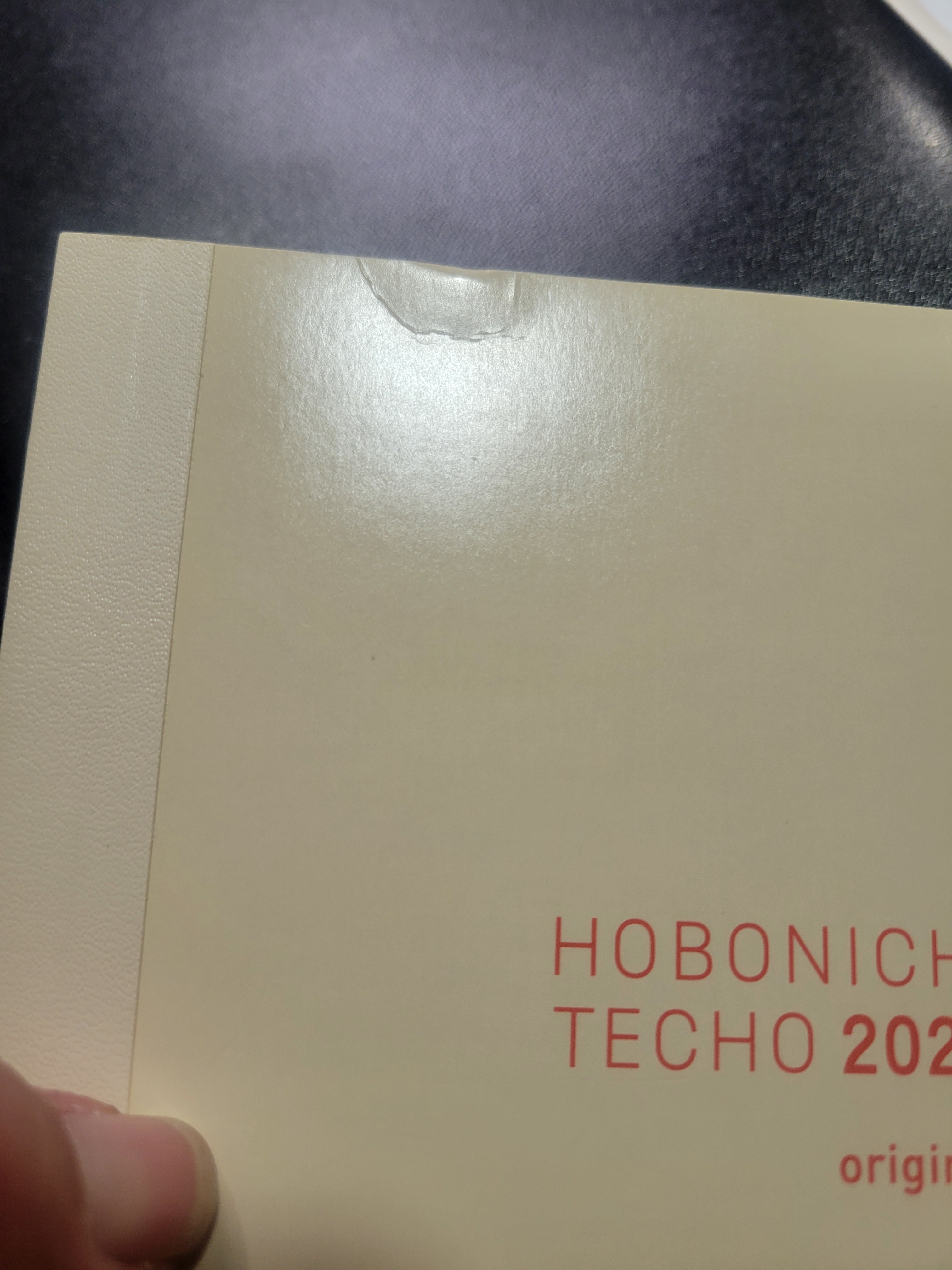 (Outlet) Hobonichi Techo 2026 Japanese Original Book - A6 (January Start) - Pen Boutique Ltd