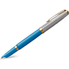 Parker 51 Fountain Pen - Premium Turquoise - Gold Trim-Pen Boutique Ltd