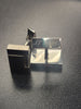 (Outlet) S.T. Dupont Lighter Cufflinks - Palladium-Pen Boutique Ltd