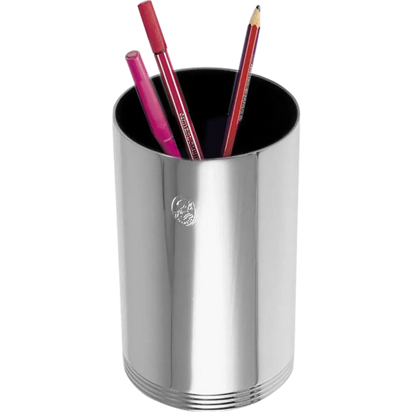 (Outlet) El Casco Pencil Cup-Chrome-Pen Boutique Ltd