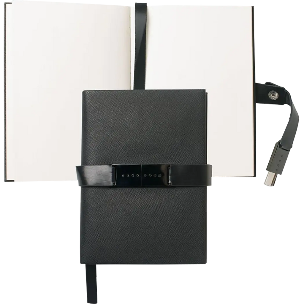 (Outlet) Hugo Boss A6 Folder with USB Binder-Pen Boutique Ltd