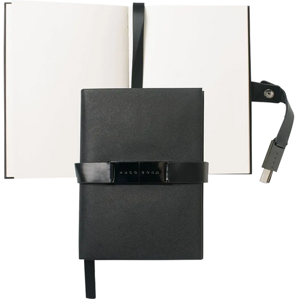 (Outlet) Hugo Boss A6 Folder with USB Binder-Pen Boutique Ltd