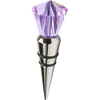 PBL Diamond Glass Amethyst Bottlestopper-Pen Boutique Ltd