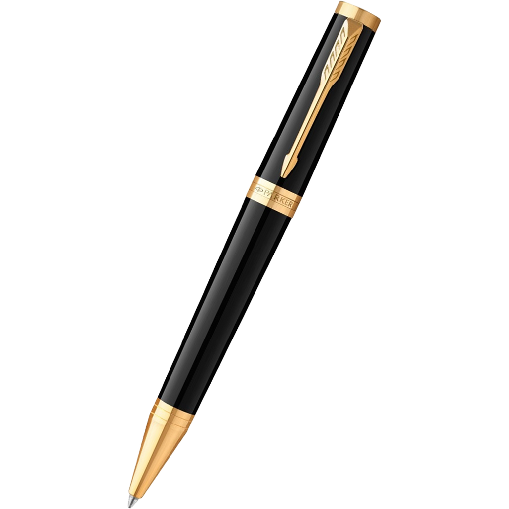 Parker Ingenuity Core Ballpoint Pen - Black - Gold Trim-Pen Boutique Ltd