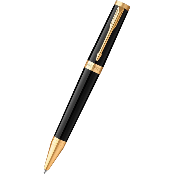 Parker Ingenuity Core Ballpoint Pen - Black - Gold Trim-Pen Boutique Ltd