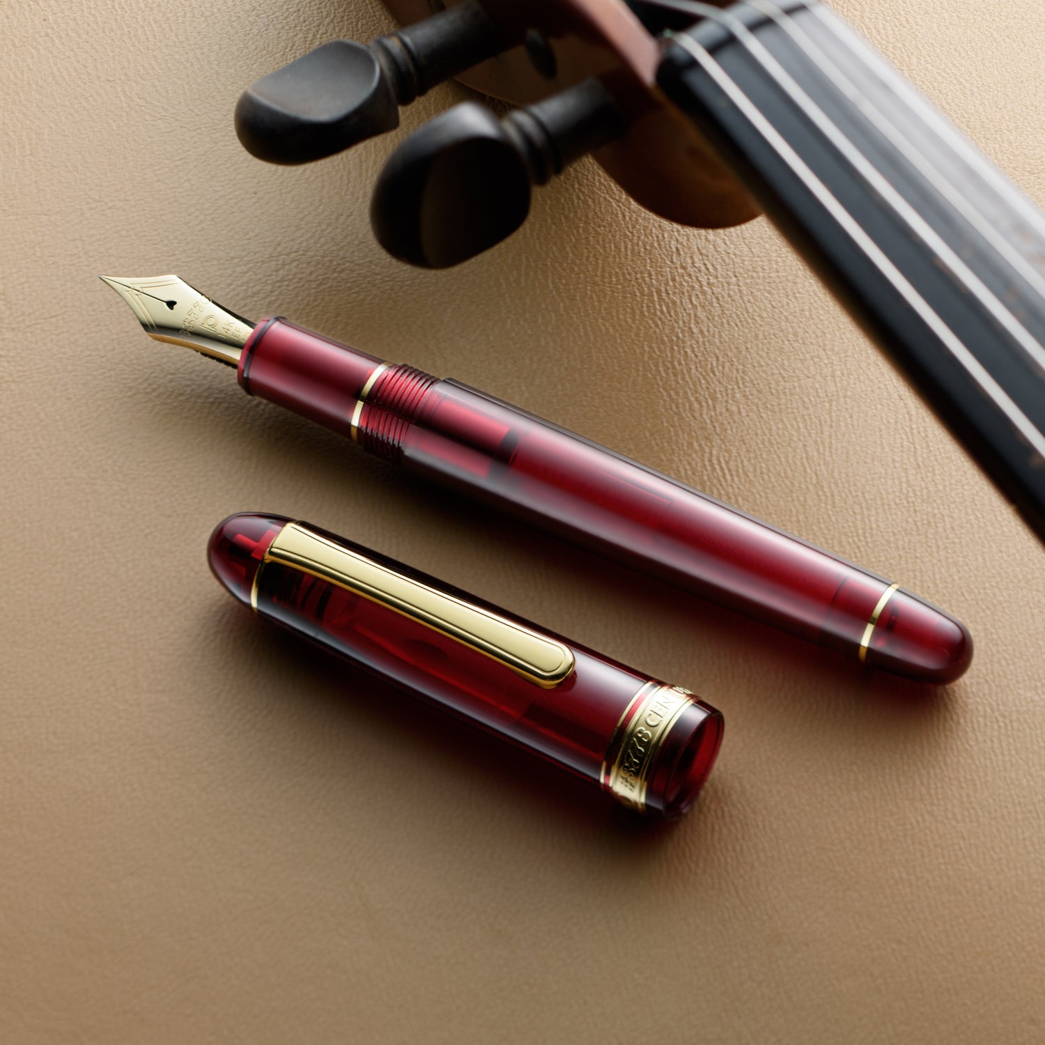 Platinum 3776 Century Bourgogne Fountain Pen-Pen Boutique Ltd