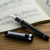 Platinum 3776 Century Fountain Pen - Black - Rhodium Trim - Music Nib-Pen Boutique Ltd
