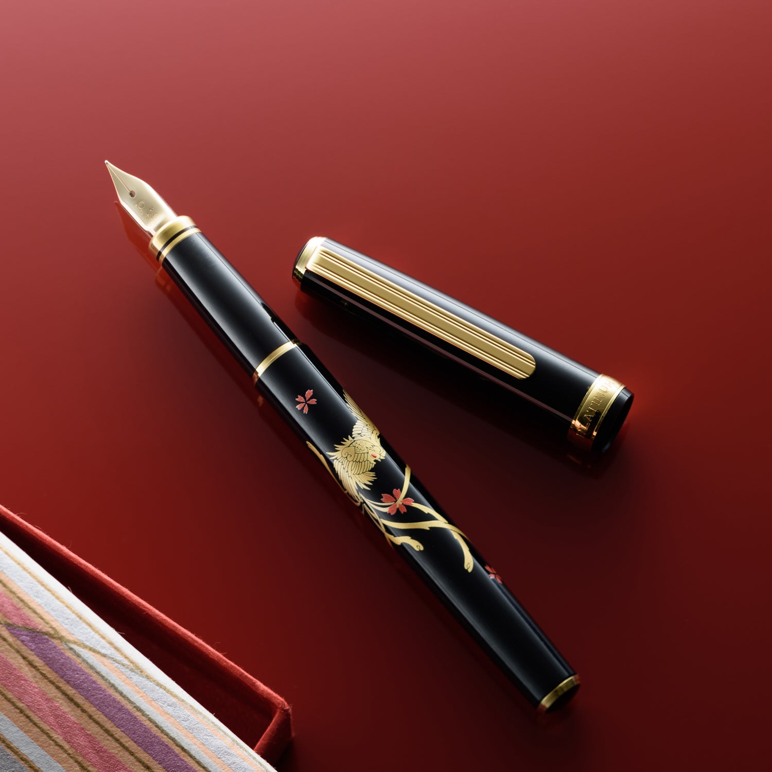 Platinum Maki-e Phoenix Fountain Pen-Pen Boutique Ltd