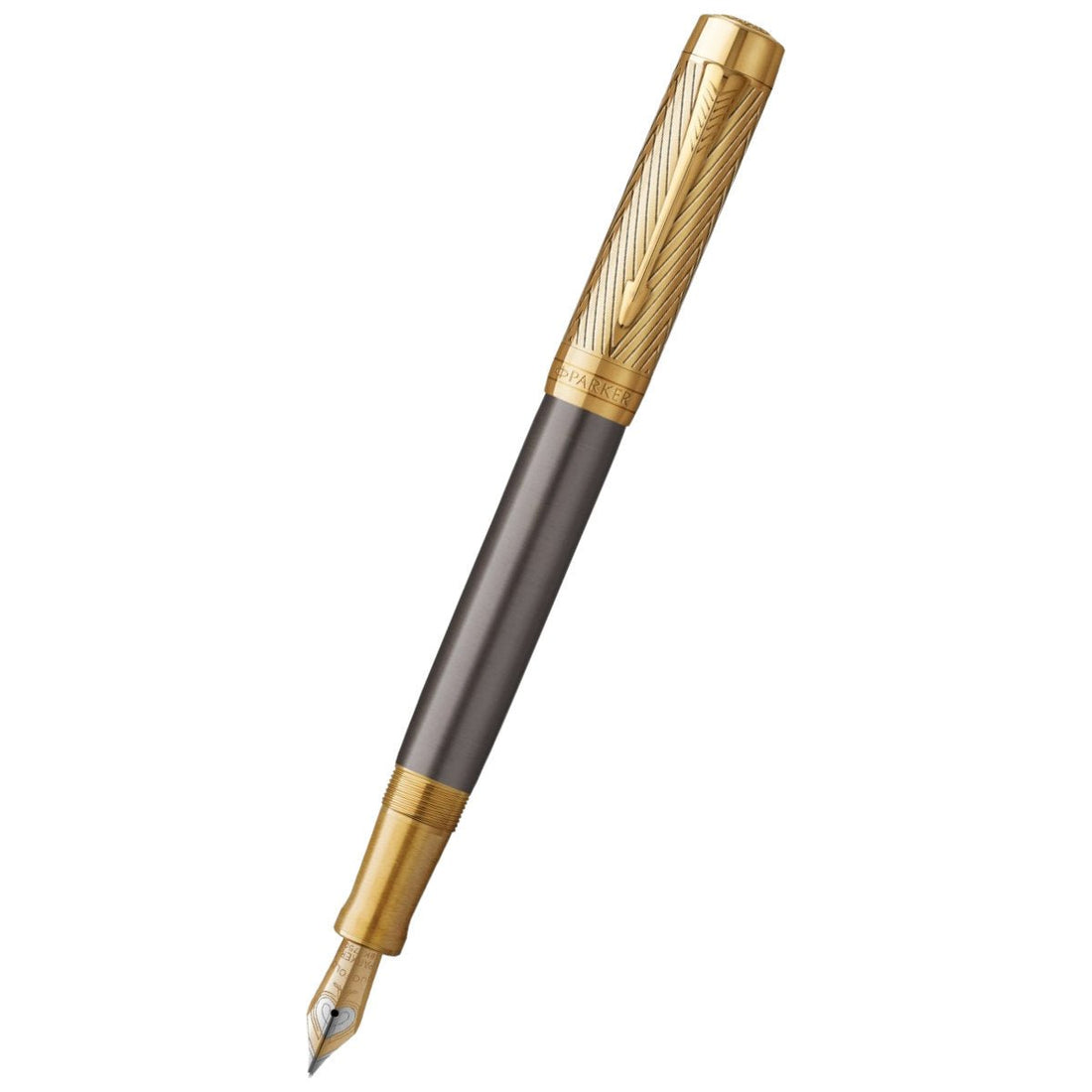 Parker Duofold Arrow Fountain Pen – Pioneer – 23K Gold