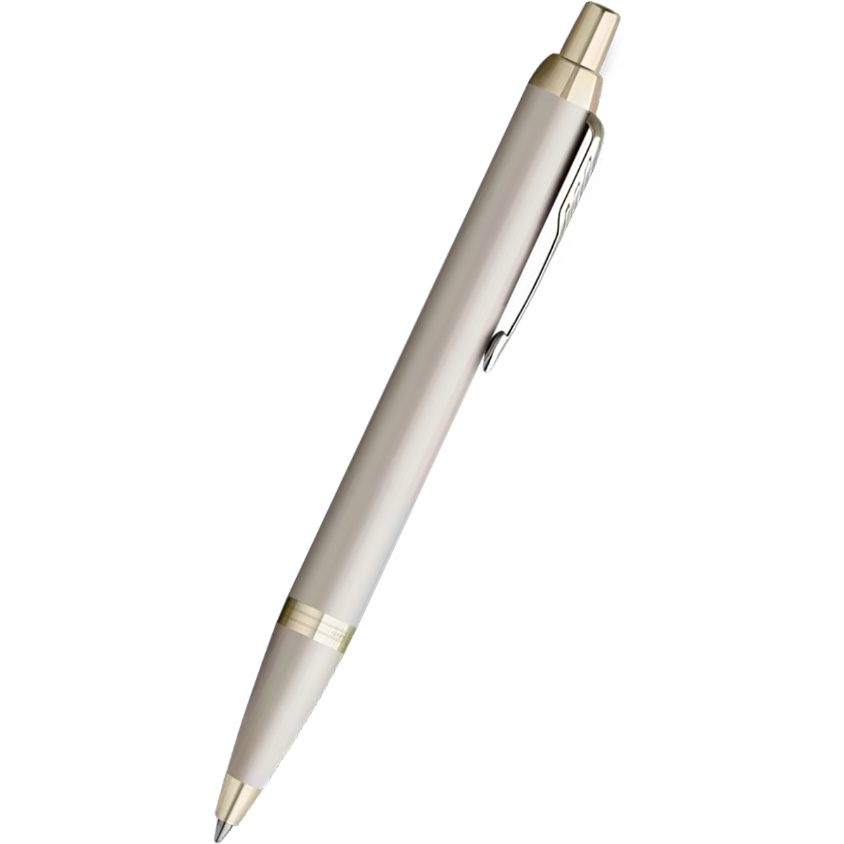Parker IM Ballpoint Pen - Monochrome - Champagne-Pen Boutique Ltd