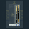 Parker IM Black GT Fountain Pen & Ballpoint Pen in a Gift Box-Pen Boutique Ltd
