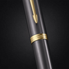 Parker IM Fountain Pen - Grey - Gold Trim - Pen Boutique Ltd