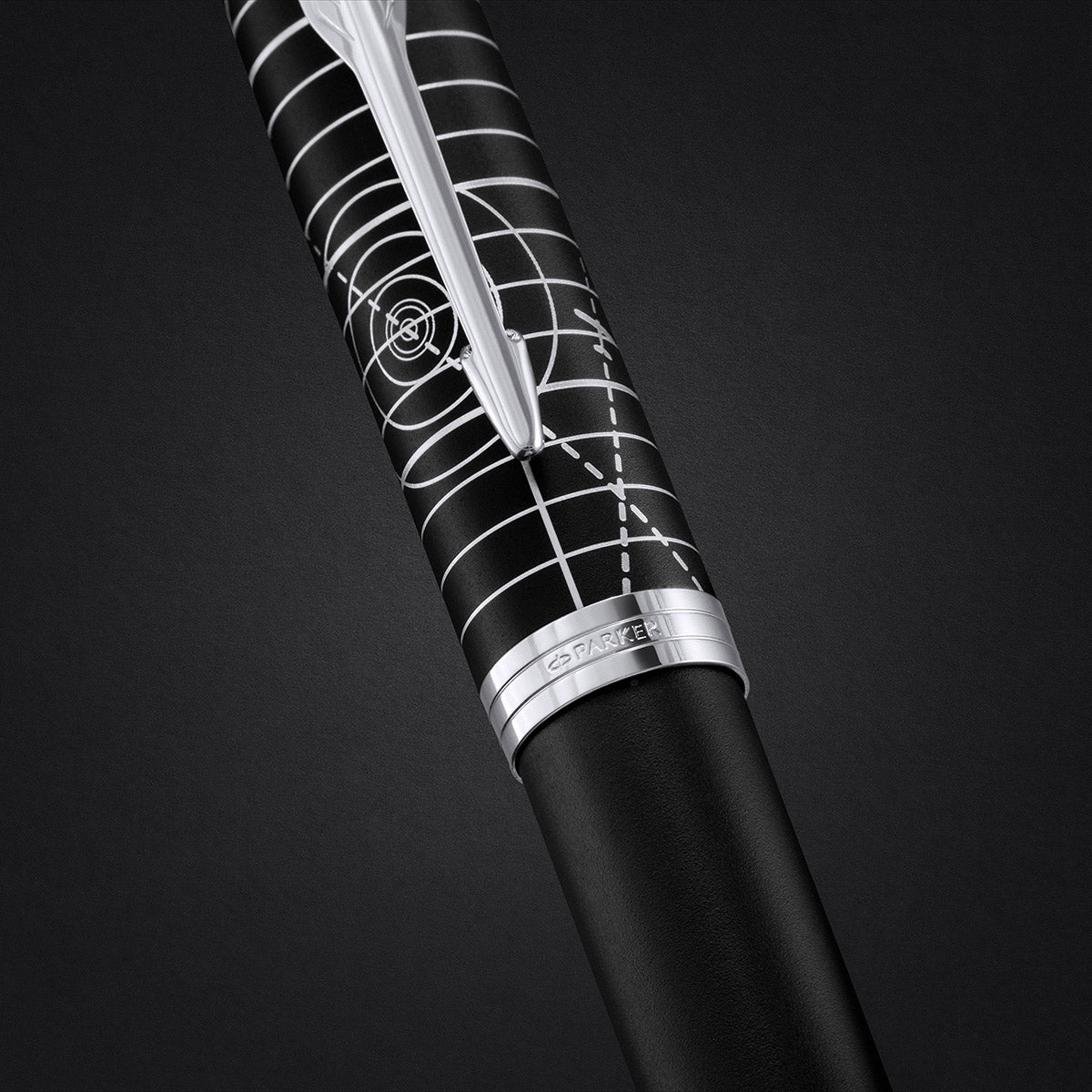 Parker IM Premium Fountain Pen - Legacy of Flight - Chrome Trim - Pen Boutique Ltd