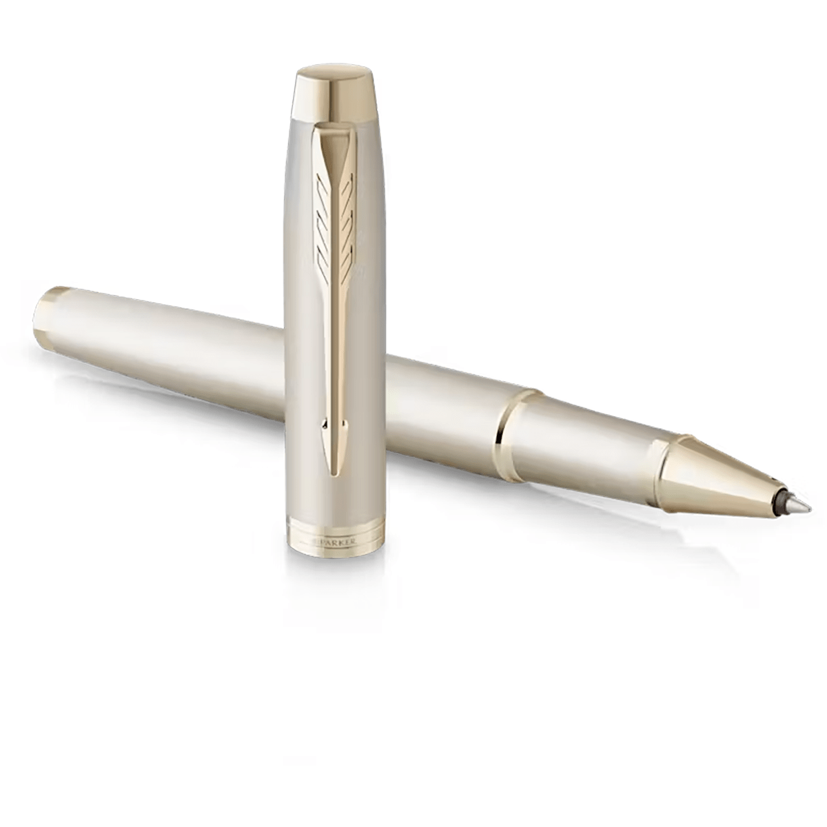 Parker IM Rollerball Pen - Monochrome - Champagne - Pen Boutique Ltd