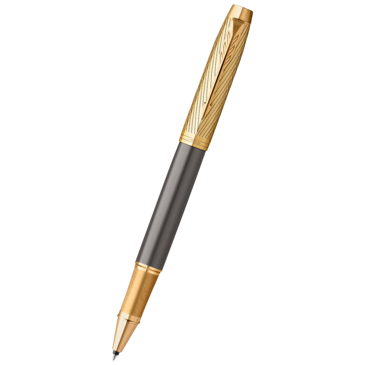 Boligrafo Roller Parker IM Flecha Premium Adornos Dorados Pen Boutique Ltd