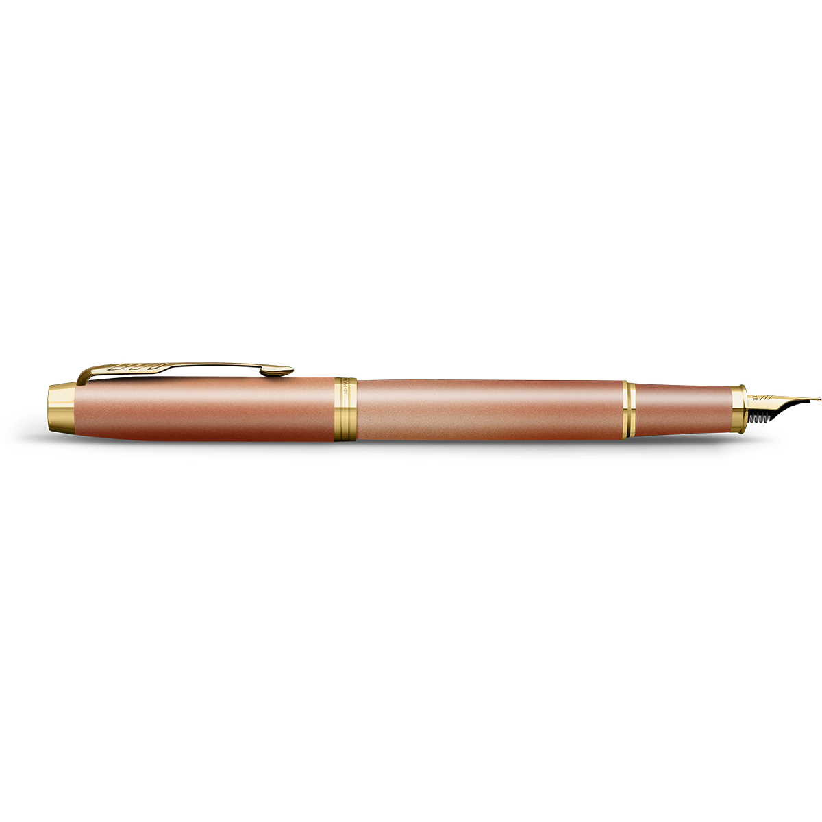 Parker IM Writing Rituals Fountain Pen - Uplifting Orange Gradient - Gold Trim-Pen Boutique Ltd