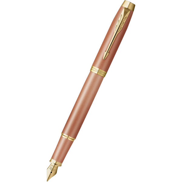 Parker IM Writing Rituals Fountain Pen - Uplifting Orange Gradient - Gold Trim-Pen Boutique Ltd