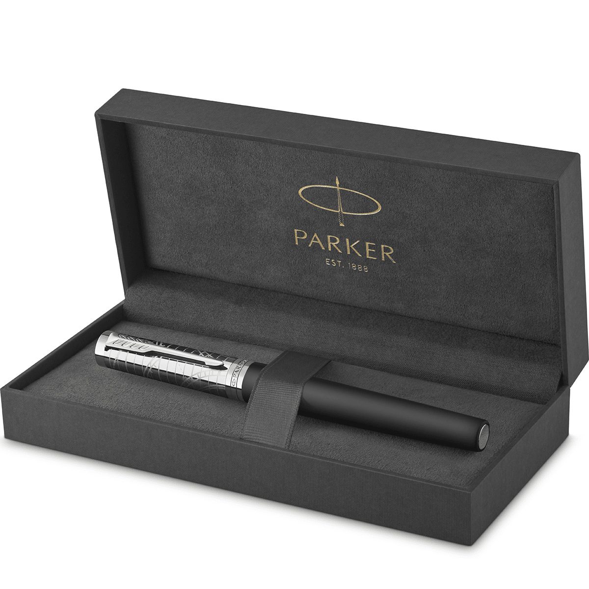 Parker Ingenuity Fountain Pen – Legacy of Flight - Chrome Trim - Pen Boutique Ltd