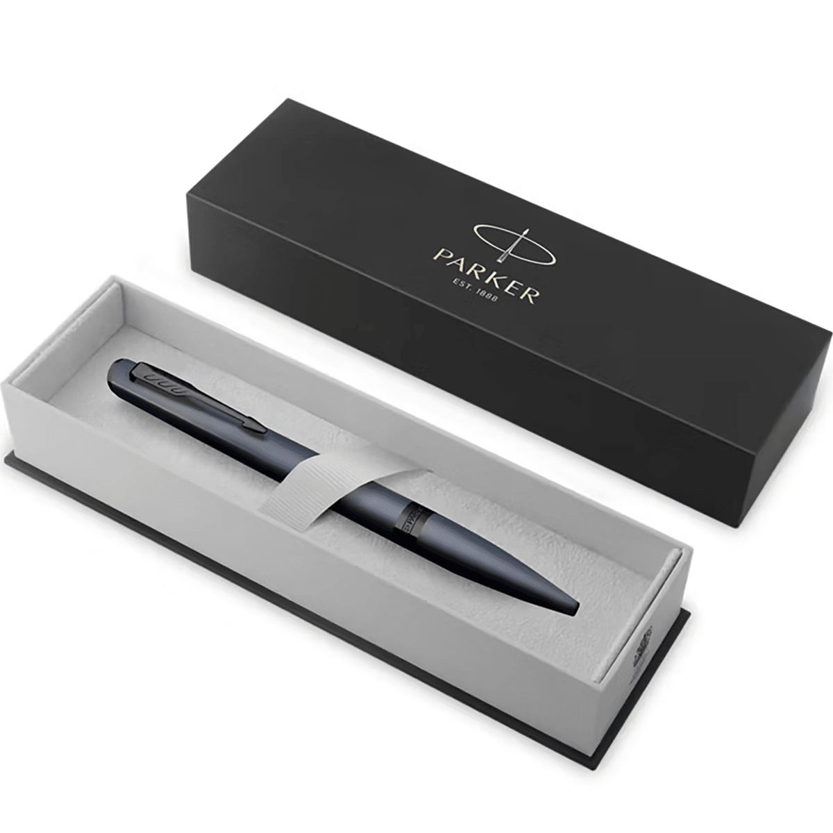 Parker Meridian Ballpoint Pen - Blue - Black Trim - Pen Boutique Ltd
