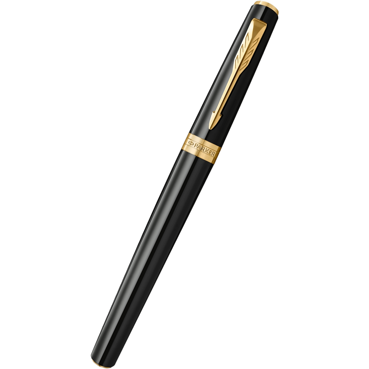 Parker Meridian Fountain Pen - Black - Gold Trim - Pen Boutique Ltd