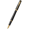 Parker Meridian Fountain Pen - Black - Gold Trim - Pen Boutique Ltd