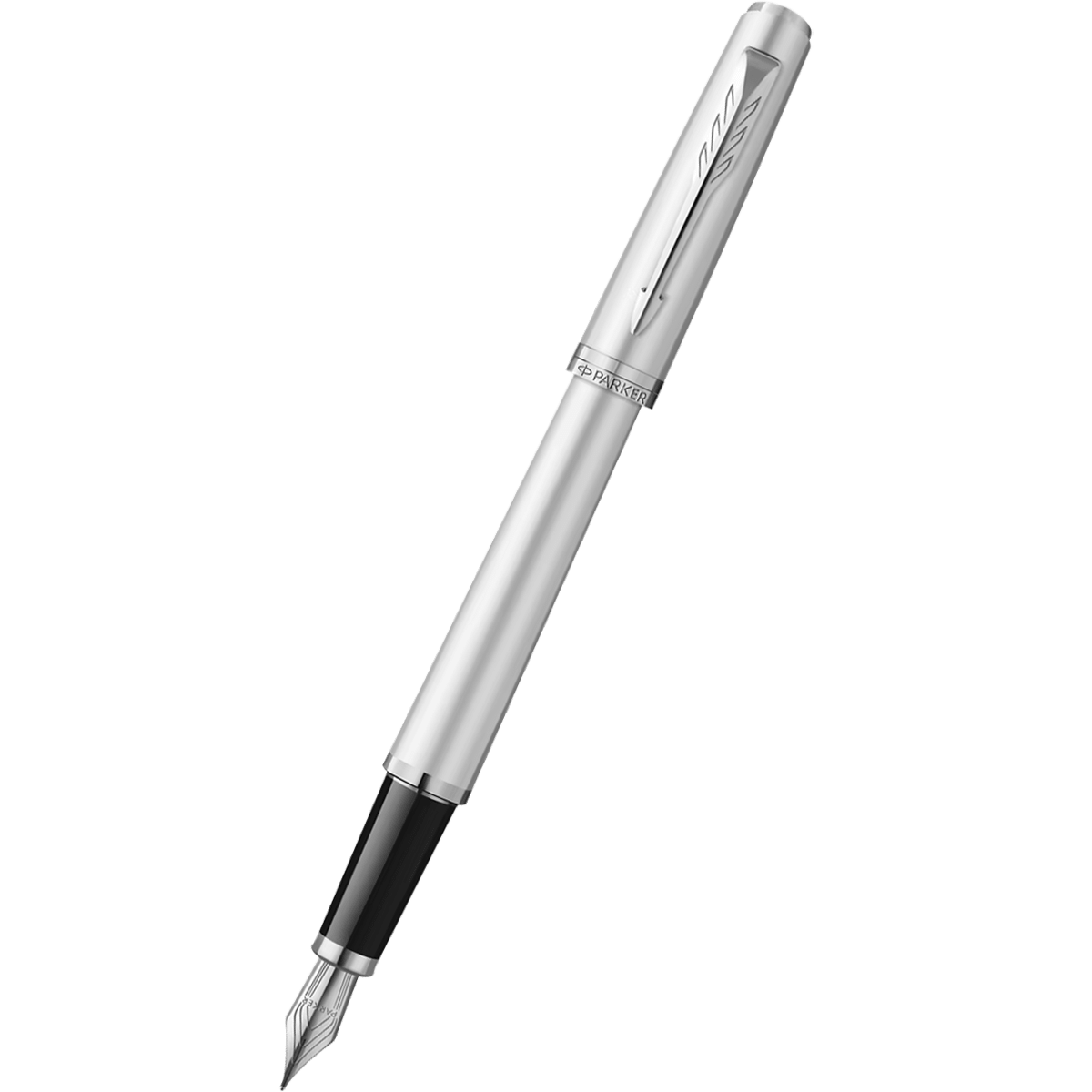 Parker Meridian Fountain Pen - Chrome - Chrome Trim - Pen Boutique Ltd