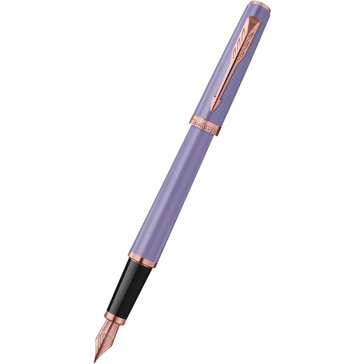 Parker Meridian Fountain Pen - Lilac - Pink Gold Trim - Pen Boutique Ltd