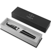 Parker Meridian Fountain Pen - Matte Black - Chrome Trim - Pen Boutique Ltd