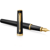 Parker Meridian Fountain Pen - Matte Black - Gold Trim - Pen Boutique Ltd