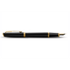 Parker Meridian Fountain Pen - Matte Black - Gold Trim - Pen Boutique Ltd
