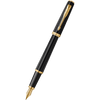 Parker Meridian Fountain Pen - Matte Black - Gold Trim - Pen Boutique Ltd