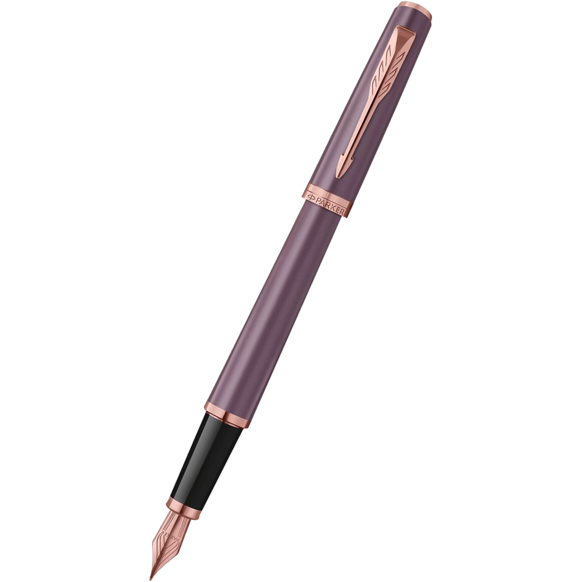 Parker Meridian Fountain Pen - Purple - Pink Gold Trim - Pen Boutique Ltd