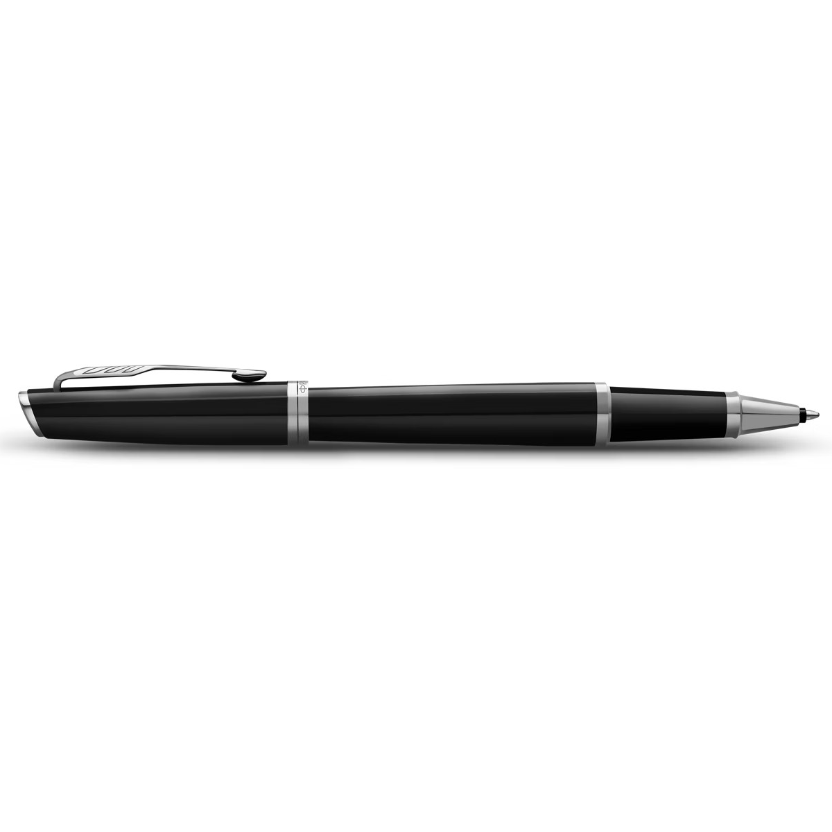 Parker Meridian Rollerbal Pen - Black - Chrome Trim-Pen Boutique Ltd