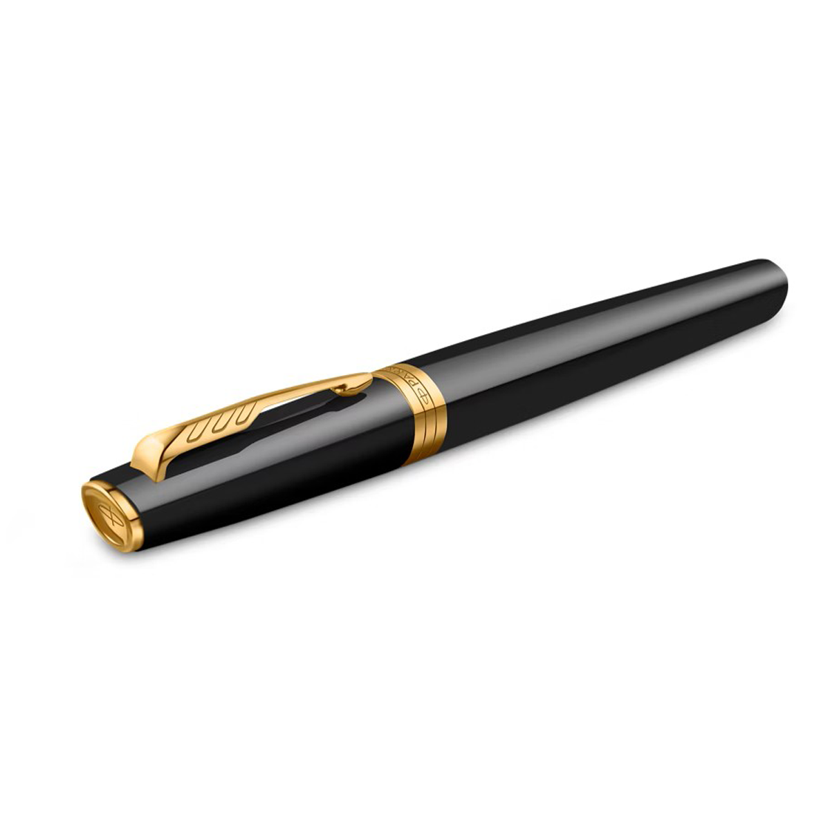 Parker Meridian Rollerbal Pen - Black - Gold Trim-Pen Boutique Ltd
