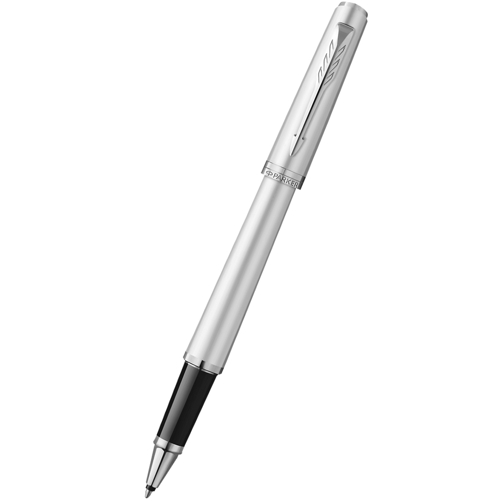 Parker Meridian Rollerbal Pen - Chrome - Chrome Trim-Pen Boutique Ltd