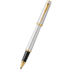 Parker Meridian Rollerbal Pen - Chrome - Gold Trim-Pen Boutique Ltd
