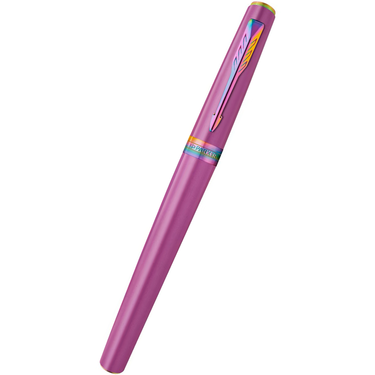 Parker Meridian Rollerbal Pen - Grape - Rainbow Trim-Pen Boutique Ltd