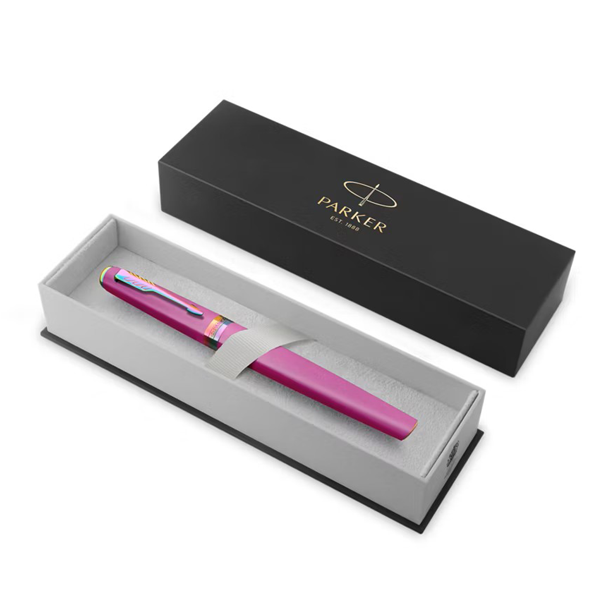 Parker Meridian Rollerbal Pen - Grape - Rainbow Trim-Pen Boutique Ltd