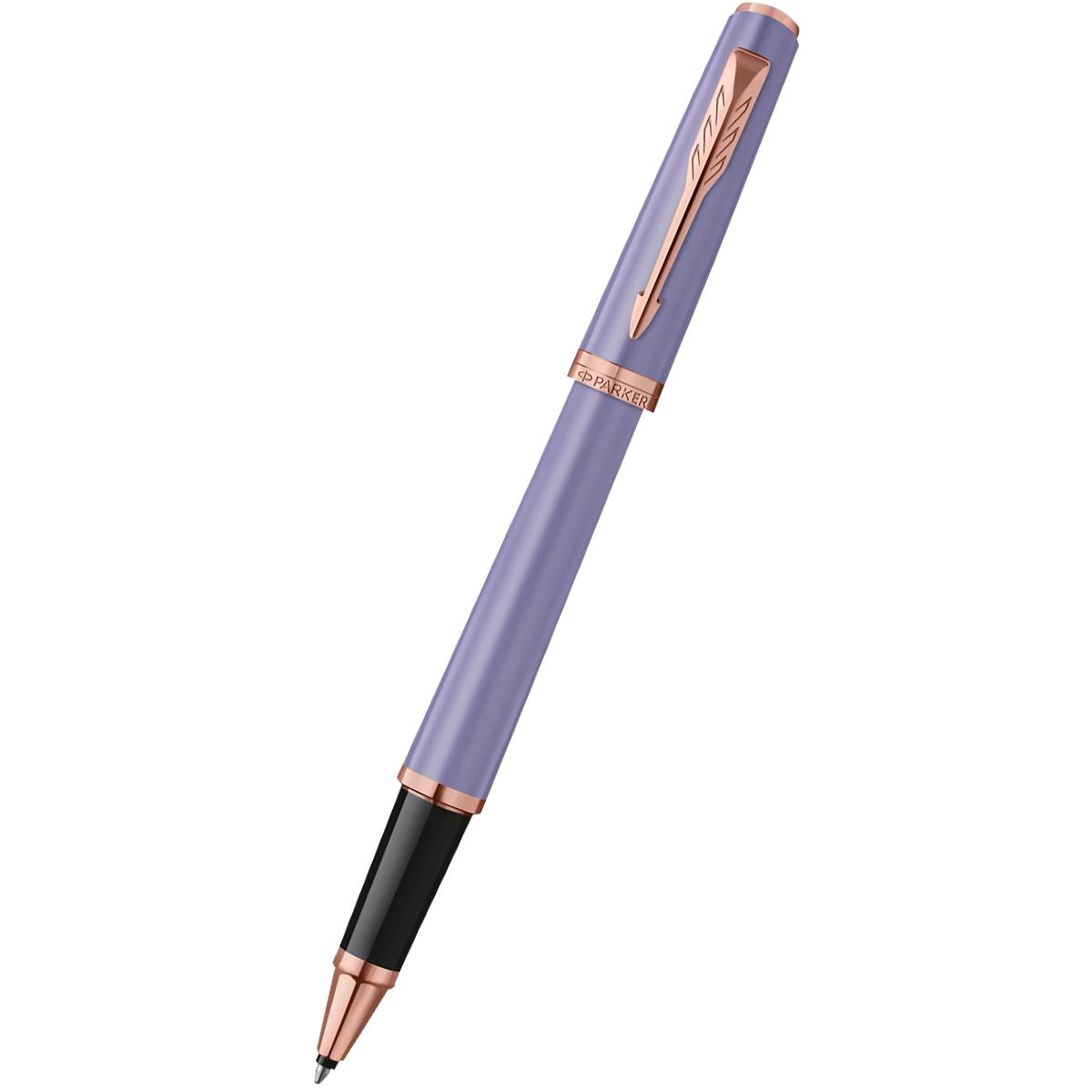 Parker Meridian Rollerbal Pen - Lilac - Pink Gold Trim-Pen Boutique Ltd