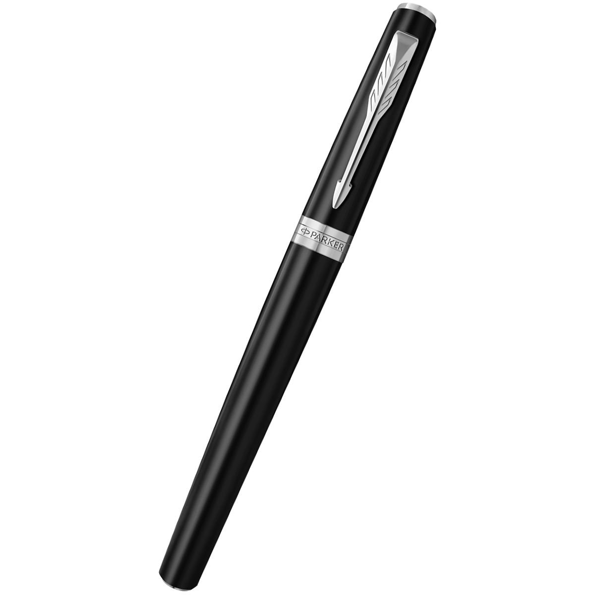 Parker Meridian Rollerbal Pen - Matte Black - Chrome Trim-Pen Boutique Ltd